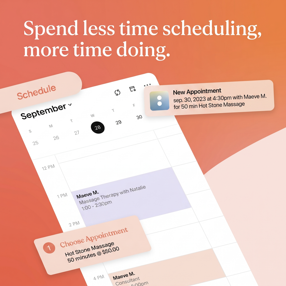 Acuity Scheduling From Chaos to Calendar (1:1)