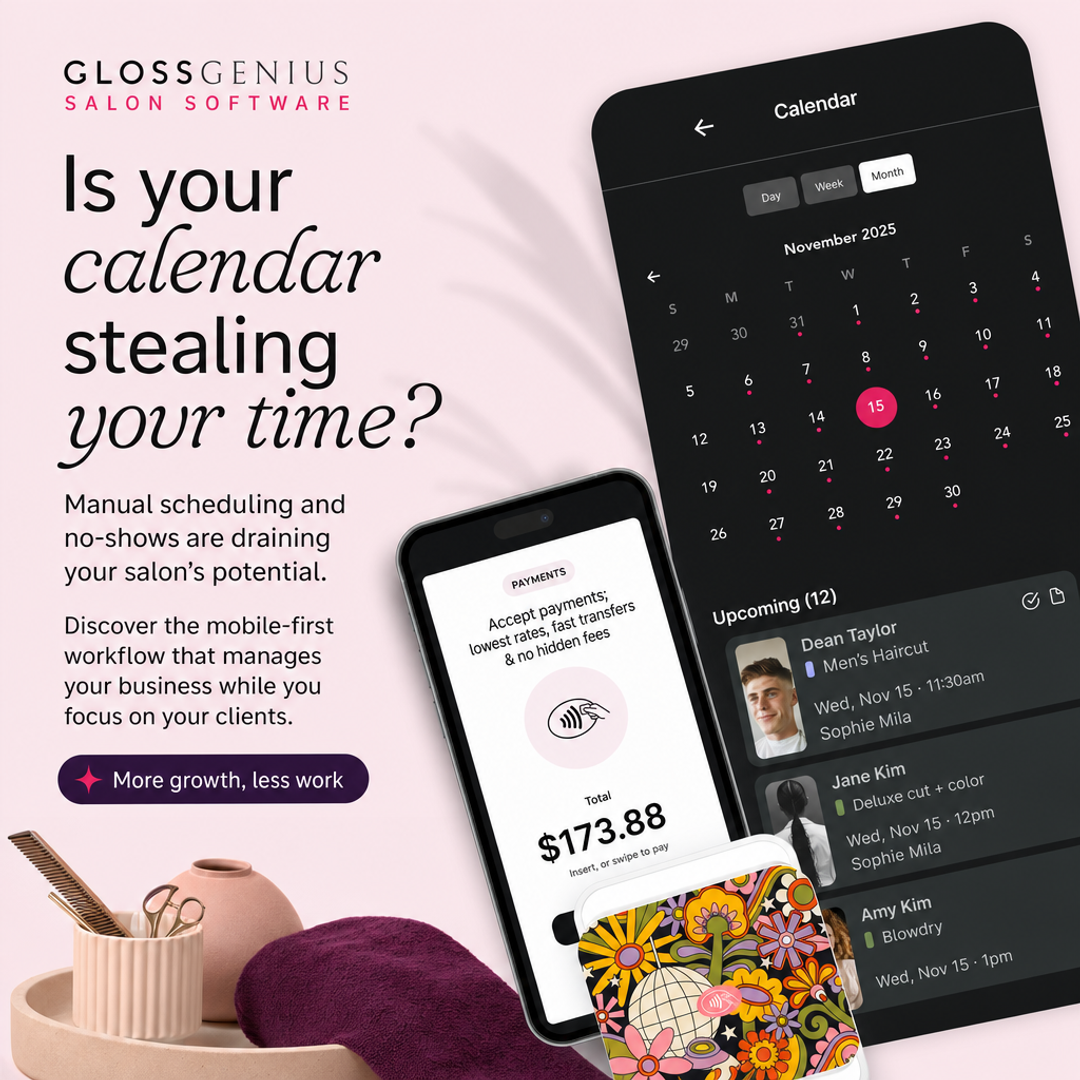 GlossGenius Salon Software The Hidden Booking Hack (1:1)