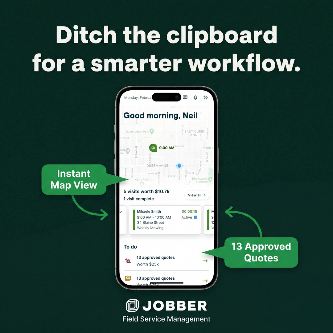 Jobber Field Service Feature Superiority Comparison (1:1)