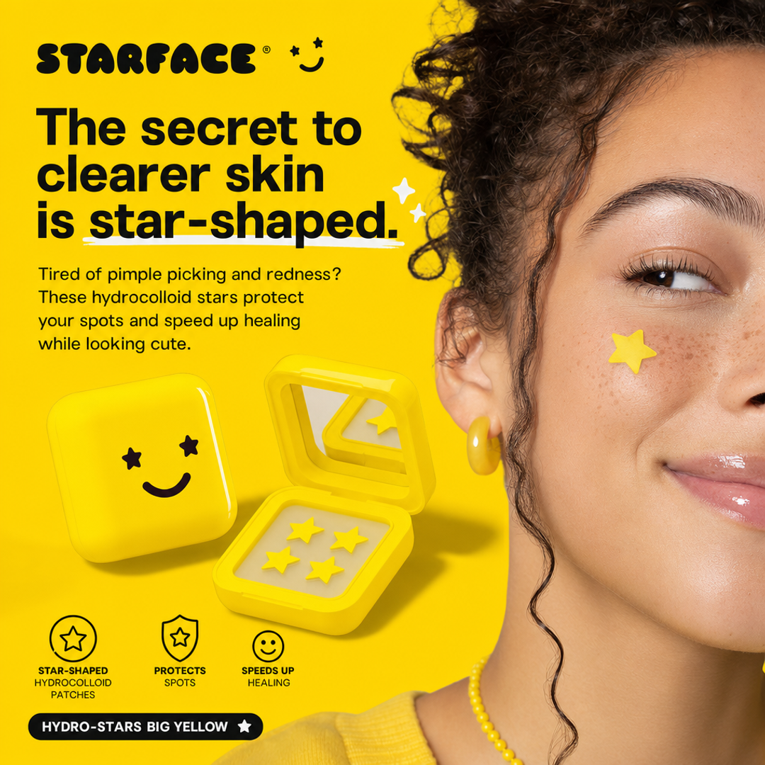 Starface Hydro-Stars Big Yellow The Mystery Star Patch (1:1)